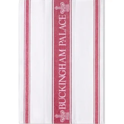 Buckingham Palace Red Waffle Tea Towel
