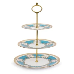 Coat Of Arms 3 Tier Cake Stand