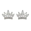 Crystal Crown Earrings