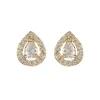 Gold Teardrop Earrings