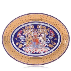 Longest Reigning Monarch Oval Charger