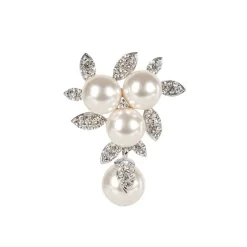 Pearl Drop Brooch