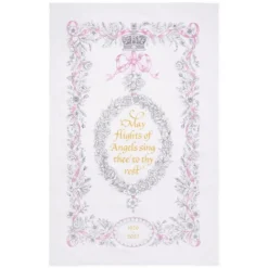 Queen Elizabeth Ii Commemorative Tea Towel