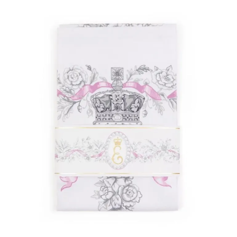 Queen Elizabeth Ii Commemorative Tea Towel