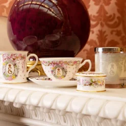 Queen Elizabeth Ii Commemorative Teacup And Saucer