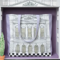 Queen Mary'S Dolls' House Reversible Tote Bag