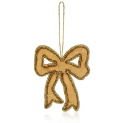 Style & Society Gold Bow Decoration