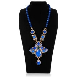 Vicki Sarge Large Blue Necklace