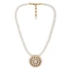 Vicki Sarge Single Strand Pearl Necklace