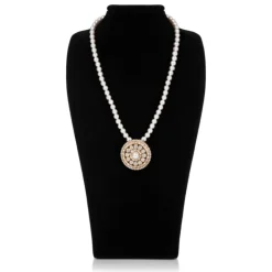 Vicki Sarge Single Strand Pearl Necklace